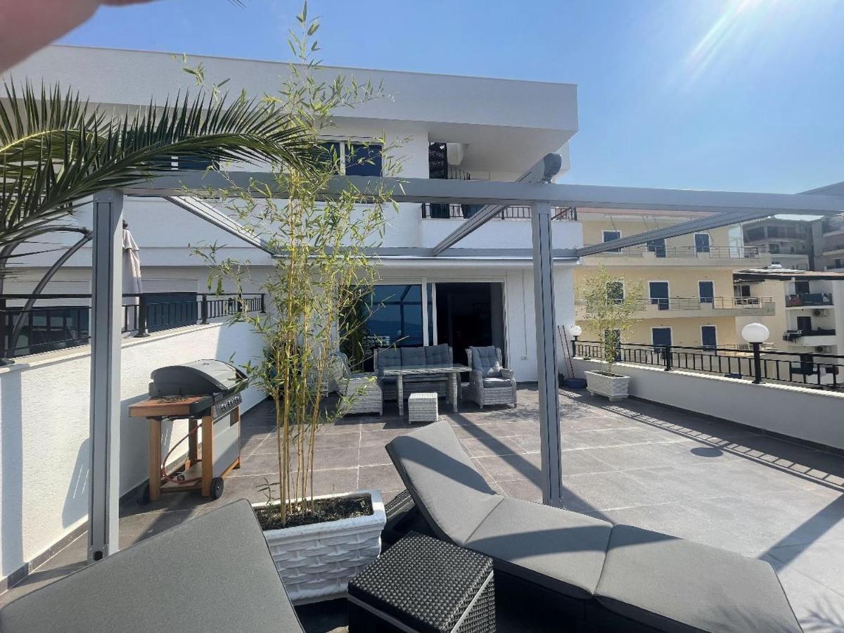 Teuta- Luxury Penthouse 200M2 Apartment Sarande Bagian luar foto