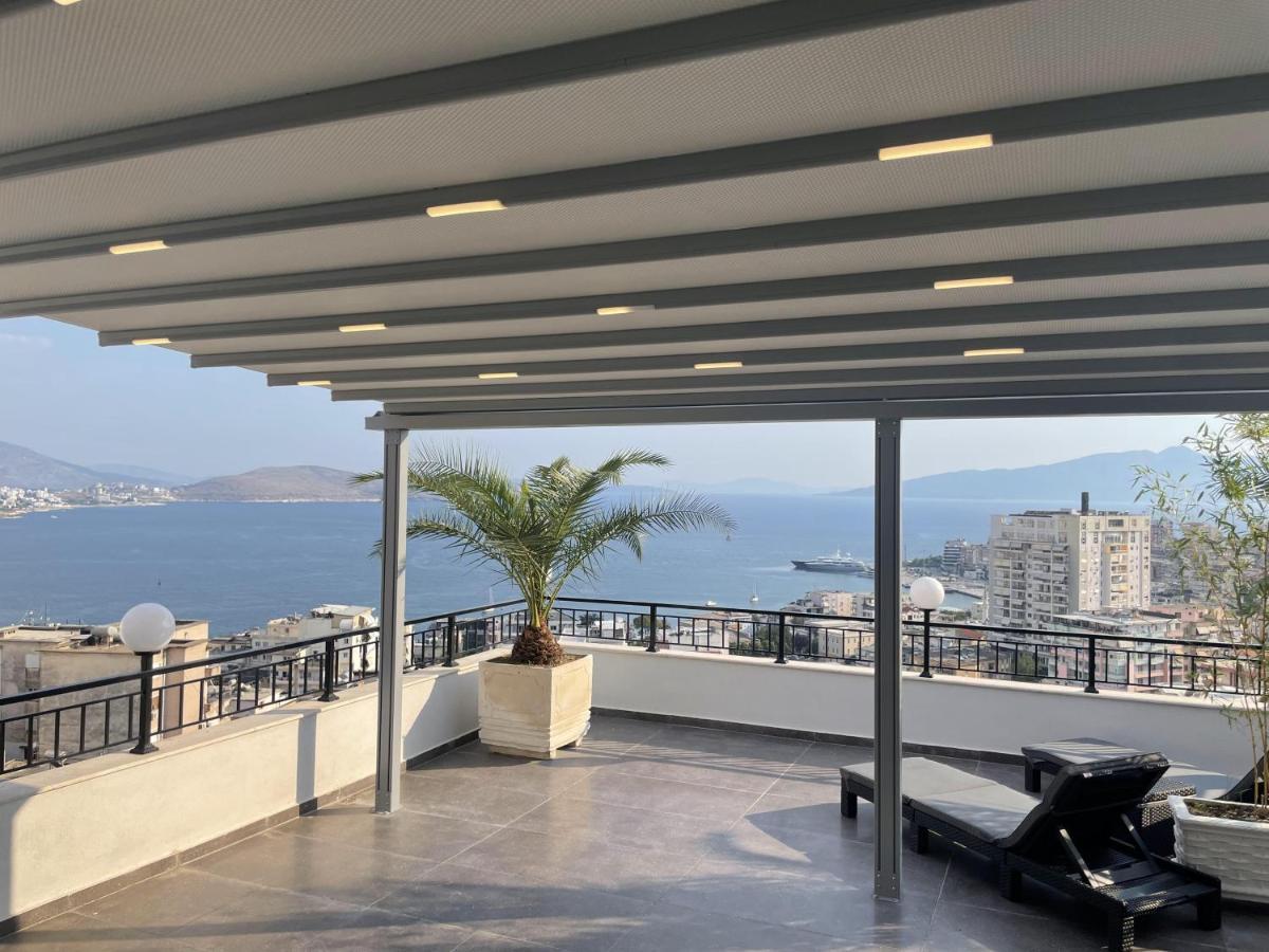 Teuta- Luxury Penthouse 200M2 Apartment Sarande Bagian luar foto